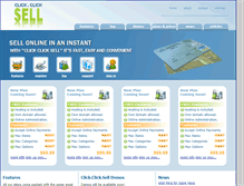 Tablet Screenshot of clickclicksell.com